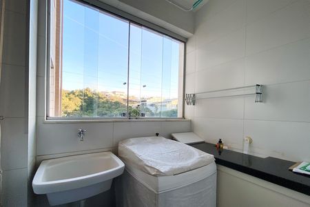 Área de Serviço de apartamento à venda com 4 quartos, 124m² em Buritis, Belo Horizonte