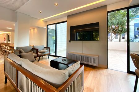 Área comum de apartamento à venda com 4 quartos, 124m² em Buritis, Belo Horizonte