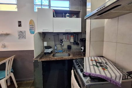 Studio para alugar com 35m², 1 quarto e sem vaga Studio para alugar com 35m², 1 quarto e sem vagaCozinha