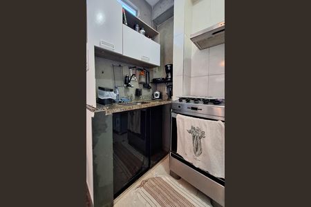 Cozinha de kitnet/studio para alugar com 1 quarto, 35m² em Itaipu, Niterói