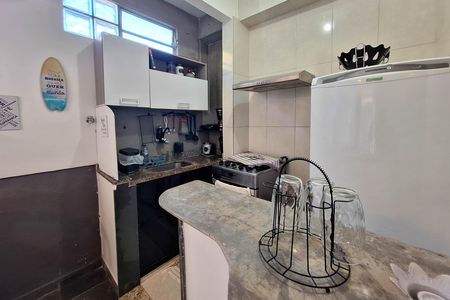 Studio para alugar com 35m², 1 quarto e sem vaga Studio para alugar com 35m², 1 quarto e sem vagaCozinha