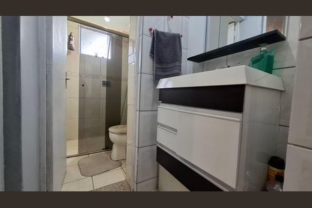 Banheiro de apartamento à venda com 2 quartos, 55m² em Jardim Alvorada, Santo André