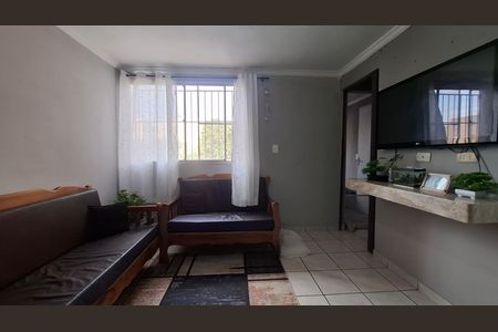 Sala de apartamento à venda com 2 quartos, 55m² em Jardim Alvorada, Santo André