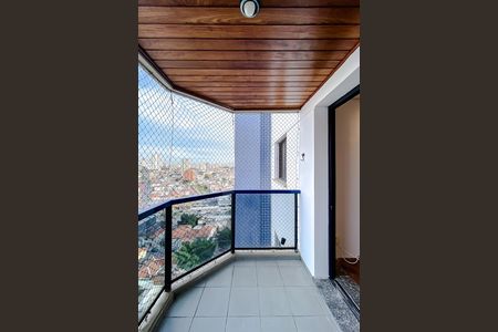 Varanda da Sala de apartamento para alugar com 3 quartos, 98m² em Água Rasa, São Paulo