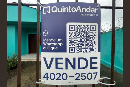 Placa Instalada em 22/07/2026 - Cod.VZOE-87 de casa à venda com 2 quartos, 76m² em Vicentina, São Leopoldo