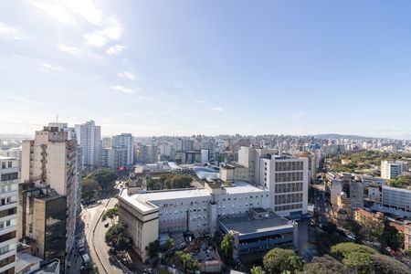 Vista do Quarto de kitnet/studio à venda com 1 quarto, 17m² em Centro Histórico, Porto Alegre