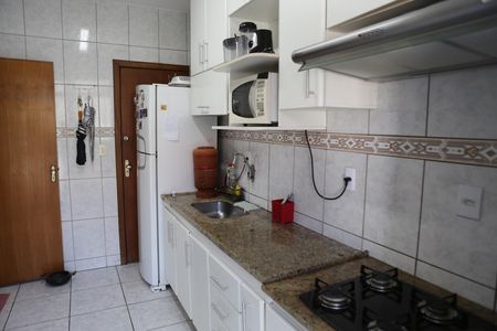 Cozinha de apartamento à venda com 3 quartos, 111m² em Bairro da Glória, Contagem