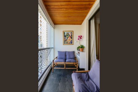 Varanda da Sala de apartamento à venda com 4 quartos, 119m² em Chácara Agrindus, Taboão da Serra
