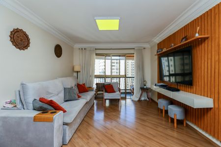 Sala de apartamento à venda com 4 quartos, 119m² em Chácara Agrindus, Taboão da Serra