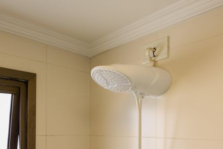 Banheiro da Suíte de apartamento à venda com 4 quartos, 119m² em Chácara Agrindus, Taboão da Serra