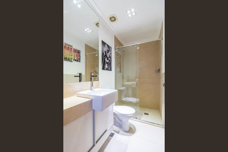 Banheiro da Suíte 2 de apartamento à venda com 2 quartos, 90m² em Alphaville Conde Ii, Barueri