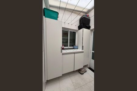 Área de serviço de apartamento à venda com 2 quartos, 48m² em Vila Progresso, Santo André
