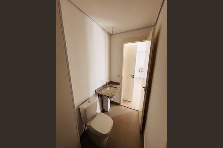 Banheiro de apartamento à venda com 1 quarto, 46m² em Empresarial 18 do Forte, Barueri