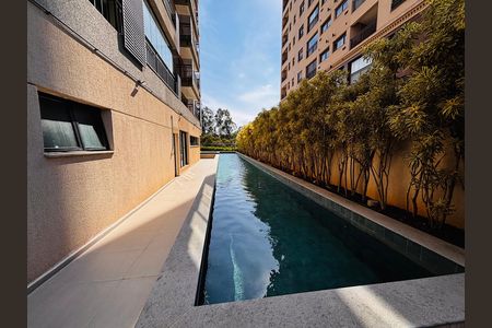 Piscina de apartamento à venda com 1 quarto, 46m² em Empresarial 18 do Forte, Barueri