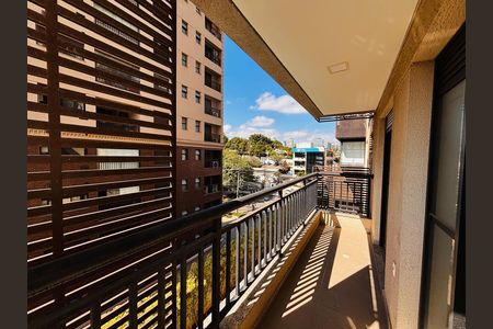 Varanda de apartamento à venda com 1 quarto, 46m² em Empresarial 18 do Forte, Barueri