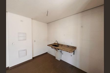 Cozinha de apartamento à venda com 1 quarto, 46m² em Empresarial 18 do Forte, Barueri