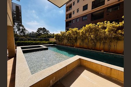 Piscina de apartamento à venda com 1 quarto, 46m² em Empresarial 18 do Forte, Barueri