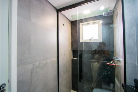 Banheiro do quarto 1 de apartamento à venda com 2 quartos, 90m² em Vila Apiai, Santo André