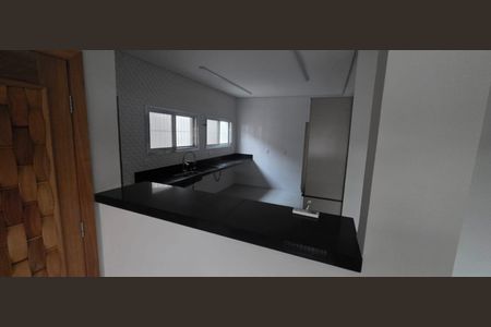 Cozinha de casa para alugar com 3 quartos, 100m² em Solemar, Praia Grande
