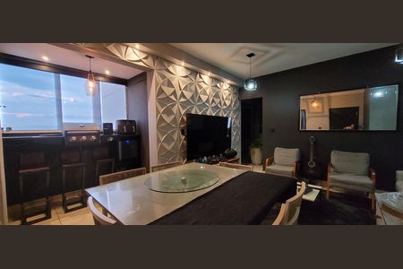 sala  de apartamento à venda com 3 quartos, 85m² em Centro, Betim