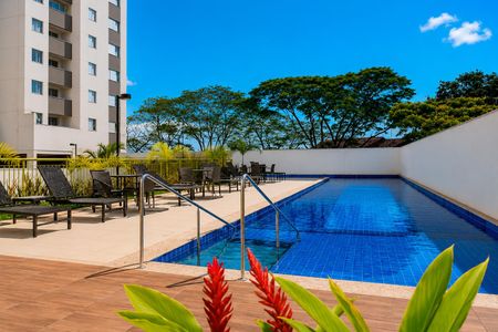 Área comum - Piscina de apartamento à venda com 3 quartos, 85m² em Centro, Betim