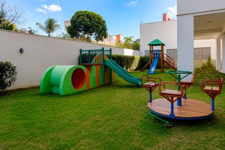 Área comum - Playground de apartamento à venda com 3 quartos, 85m² em Centro, Betim