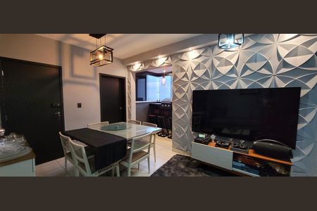 sala  de apartamento à venda com 3 quartos, 85m² em Centro, Betim