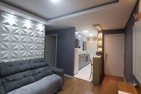 Sala de apartamento para alugar com 2 quartos, 45m² em Mato Grande, Canoas