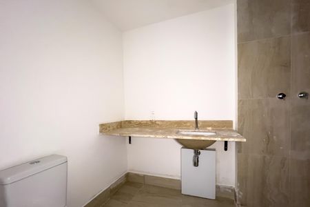 Banheiro de kitnet/studio à venda com 1 quarto, 32m² em Jardim Vila Mariana, São Paulo