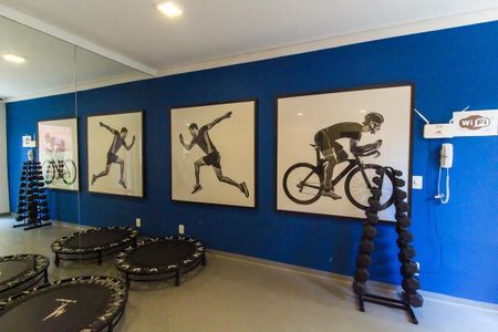 Apartamento para alugar com 36m², 2 quartos e sem vaga Apartamento para alugar com 36m², 2 quartos e sem vagaAcademia