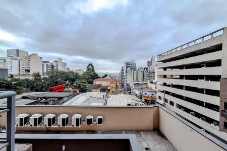 Vista da Suíte de kitnet/studio para alugar com 1 quarto, 29m² em Liberdade, São Paulo