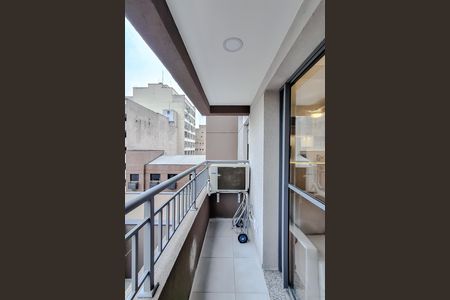 Varanda da Sala de kitnet/studio para alugar com 1 quarto, 29m² em Liberdade, São Paulo