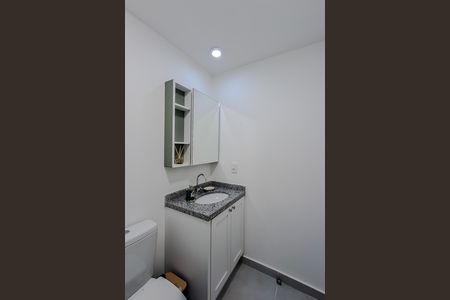 Studio para alugar com 29m², 1 quarto e sem vaga Studio para alugar com 29m², 1 quarto e sem vagaBanheiro da Suíte