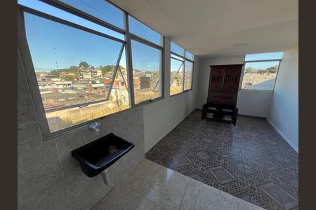 Sala/Cozinha de apartamento para alugar com 1 quarto, 30m² em Centro, Duque de Caxias