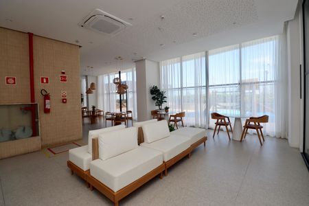 Apartamento para alugar com 40m², 1 quarto e 1 vaga Apartamento para alugar com 40m², 1 quarto e 1 vagaÁrea comum - Salão de festas