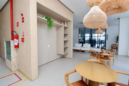 Apartamento para alugar com 40m², 1 quarto e 1 vaga Apartamento para alugar com 40m², 1 quarto e 1 vagaÁrea comum - Salão de festas