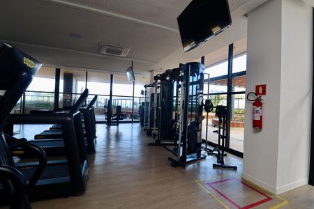 Apartamento para alugar com 40m², 1 quarto e 1 vaga Apartamento para alugar com 40m², 1 quarto e 1 vagaAcademia