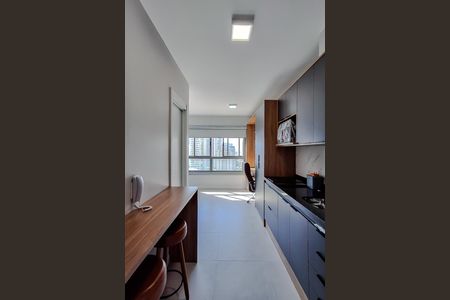 Cozinha de kitnet/studio para alugar com 1 quarto, 22m² em Ipiranga, São Paulo
