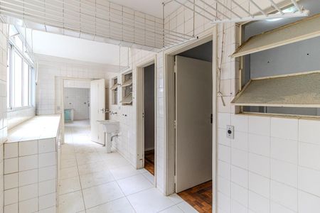 Área de Serviço de apartamento para alugar com 4 quartos, 220m² em Santa Cecilia, São Paulo