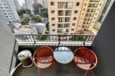 Varanda de kitnet/studio para alugar com 1 quarto, 24m² em Vila Mascote, São Paulo