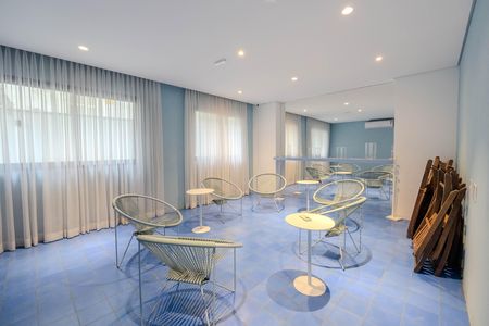 Apartamento à venda com 25m², 1 quarto e sem vaga Apartamento à venda com 25m², 1 quarto e sem vagaÁrea comum - Salão de festas