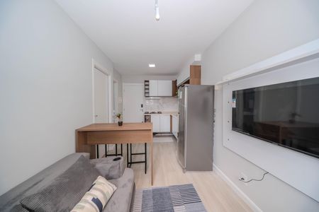Apartamento à venda com 25m², 1 quarto e sem vaga Apartamento à venda com 25m², 1 quarto e sem vagaSala