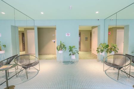 Apartamento à venda com 25m², 1 quarto e sem vaga Apartamento à venda com 25m², 1 quarto e sem vagaHall de entrada