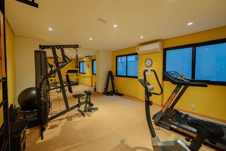 Apartamento à venda com 25m², 1 quarto e sem vaga Apartamento à venda com 25m², 1 quarto e sem vagaÁrea comum - Academia