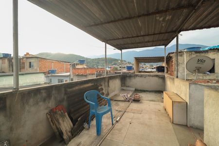 Terraço de casa para alugar com 2 quartos, 50m² em Bangu, Rio de Janeiro