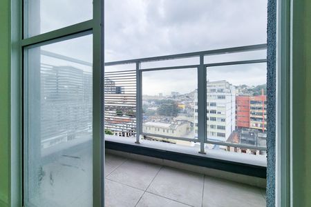 Varanda de apartamento para alugar com 2 quartos, 46m² em Santo Cristo, Rio de Janeiro
