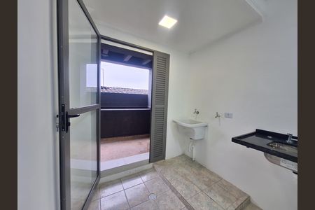 Área de Serviço de apartamento à venda com 1 quarto, 38m² em Santa Maria, São Caetano do Sul