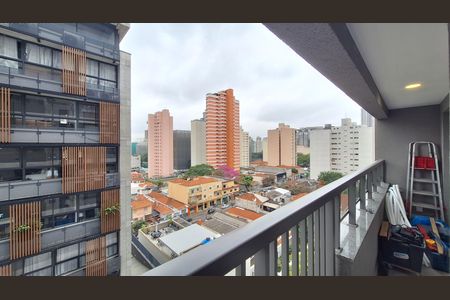 Varanda  de apartamento para alugar com 1 quarto, 30m² em Pompeia, São Paulo