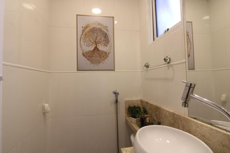 lavabo de casa de condomínio para alugar com 3 quartos, 120m² em Jardim Santa Maria, São Paulo