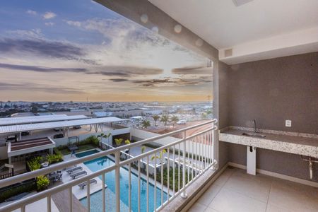 Vista da Varanda da Sala de apartamento para alugar com 2 quartos, 60m² em Loteamento Residencial Vila Bella Dom Pedro, Campinas